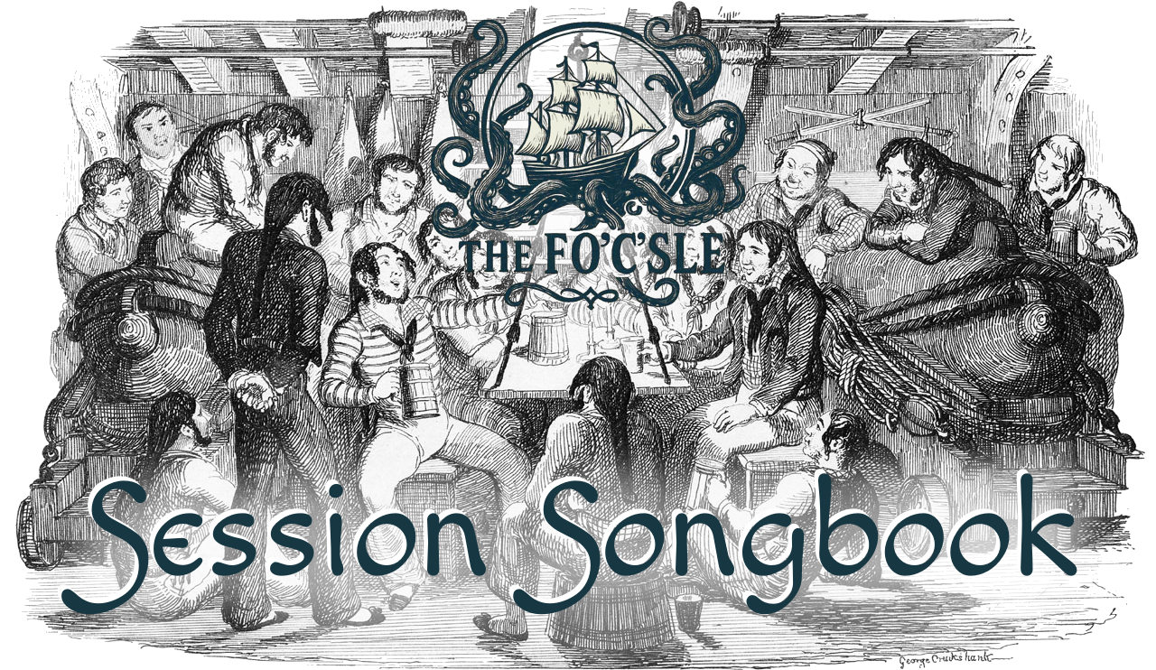 Saturday Night at Sea by George Cruickshank